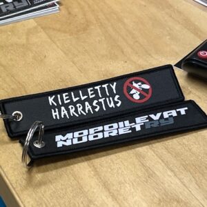 Kielletty Harrastus -avaimenperä